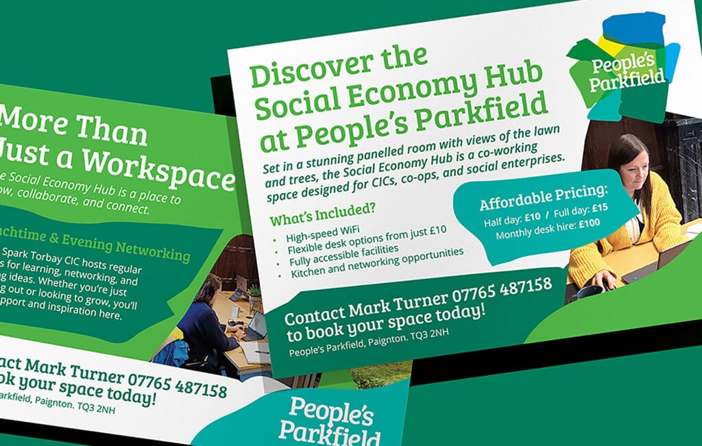 People's Parkfield- Frankman Design Marketing Torquay Portfolio PARKFIELD A6FLYER 3 - People's Parkfield - DuoDot