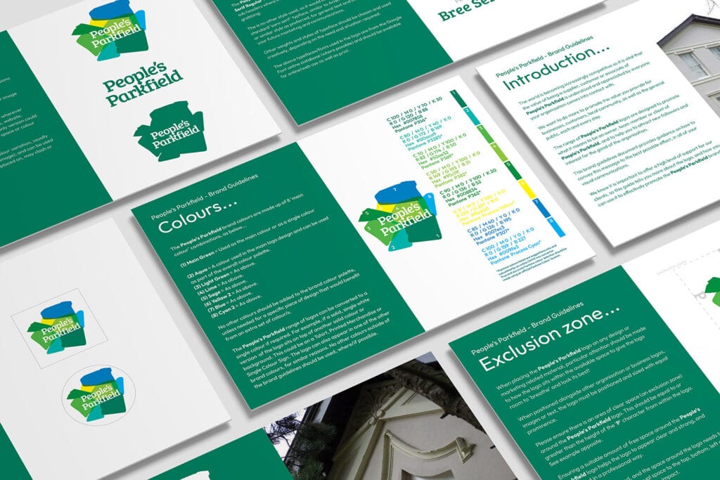 People's Parkfield- Frankman Design Marketing Torquay Portfolio PARKFIELD BRANDGUIDLINES 1 - People's Parkfield - DuoDot