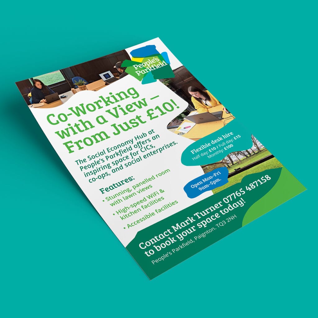 People's Parkfield- Frankman Design Marketing Torquay Portfolio PARKFIELD POSTER 1 - People's Parkfield - DuoDot