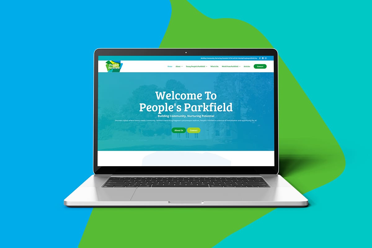 People's Parkfield- Frankman Design Marketing Torquay Portfolio PARKFIELD WEBSITE 1 - People's Parkfield - DuoDot