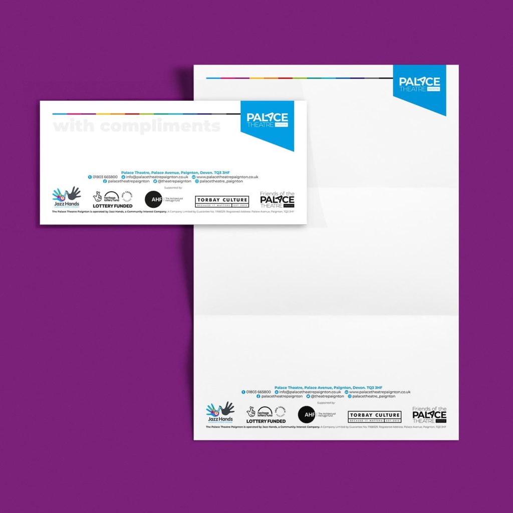 Frankman-Design-Marketing-Torquay-Portfolio-palace-theatre-letterheads
